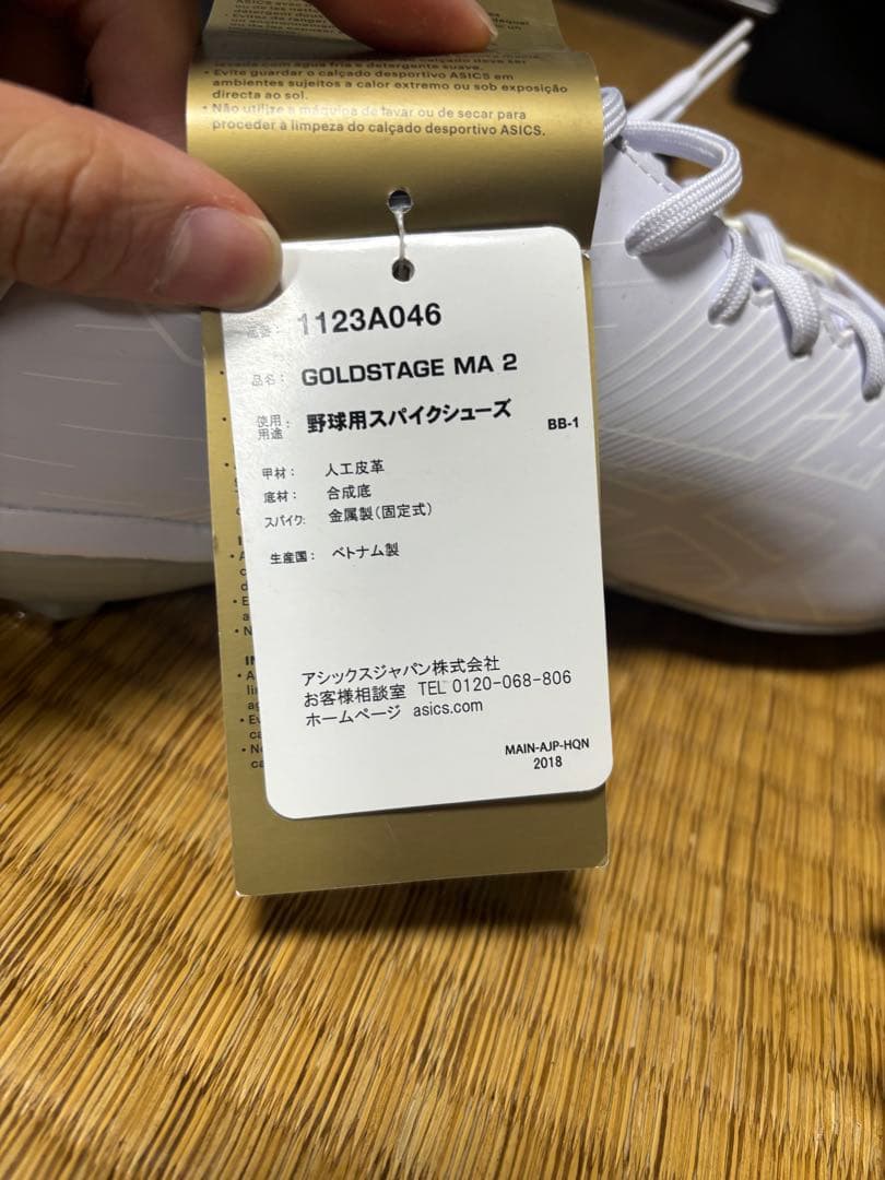 シューズ asics GOLDSTAGE MA2 28.0 cm