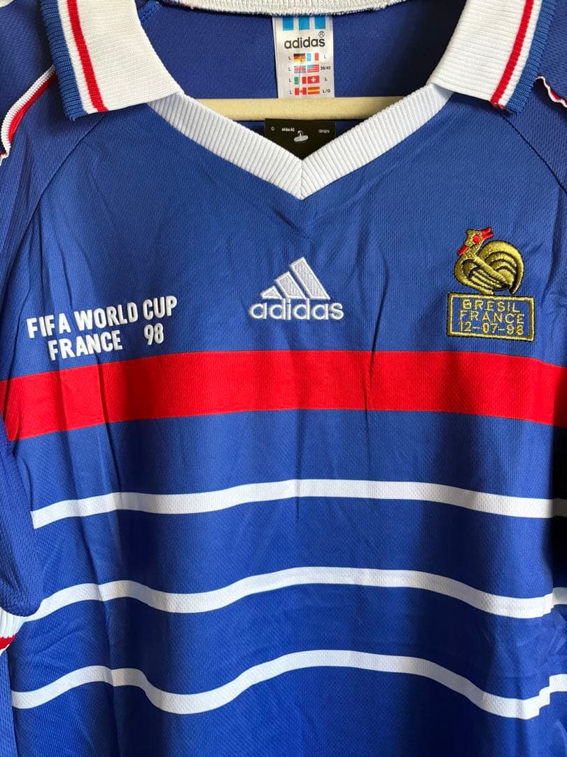 France adidas フランス代表 98年ジャージ