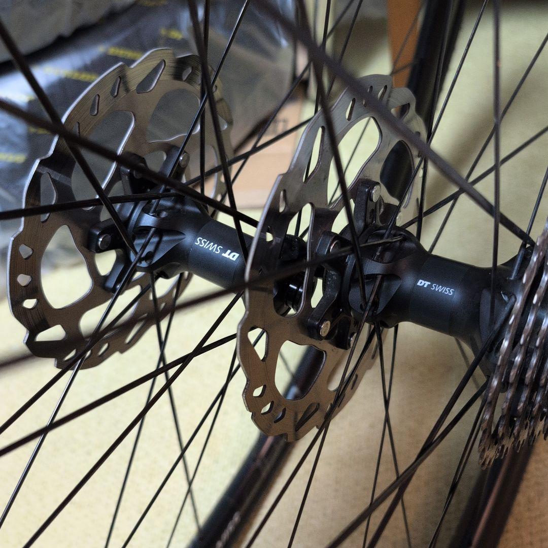 DT SWISS E1800 spline ディスクブレーキ　前後セット