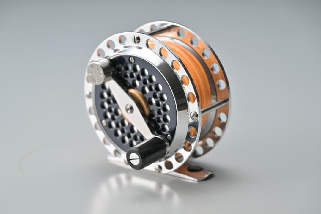 ビルバラン　シグニチャーベイビー　フライリール　レザーポーチ付き