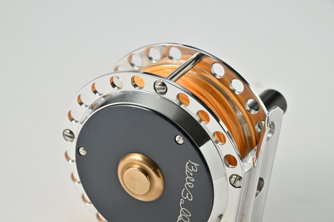 ビルバラン　シグニチャーベイビー　フライリール　レザーポーチ付き