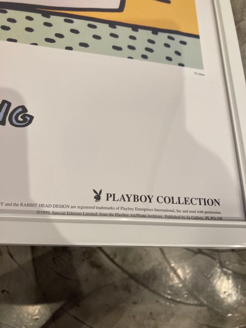 キースヘリングkeith haringアートポスター プレイボーイコレクション