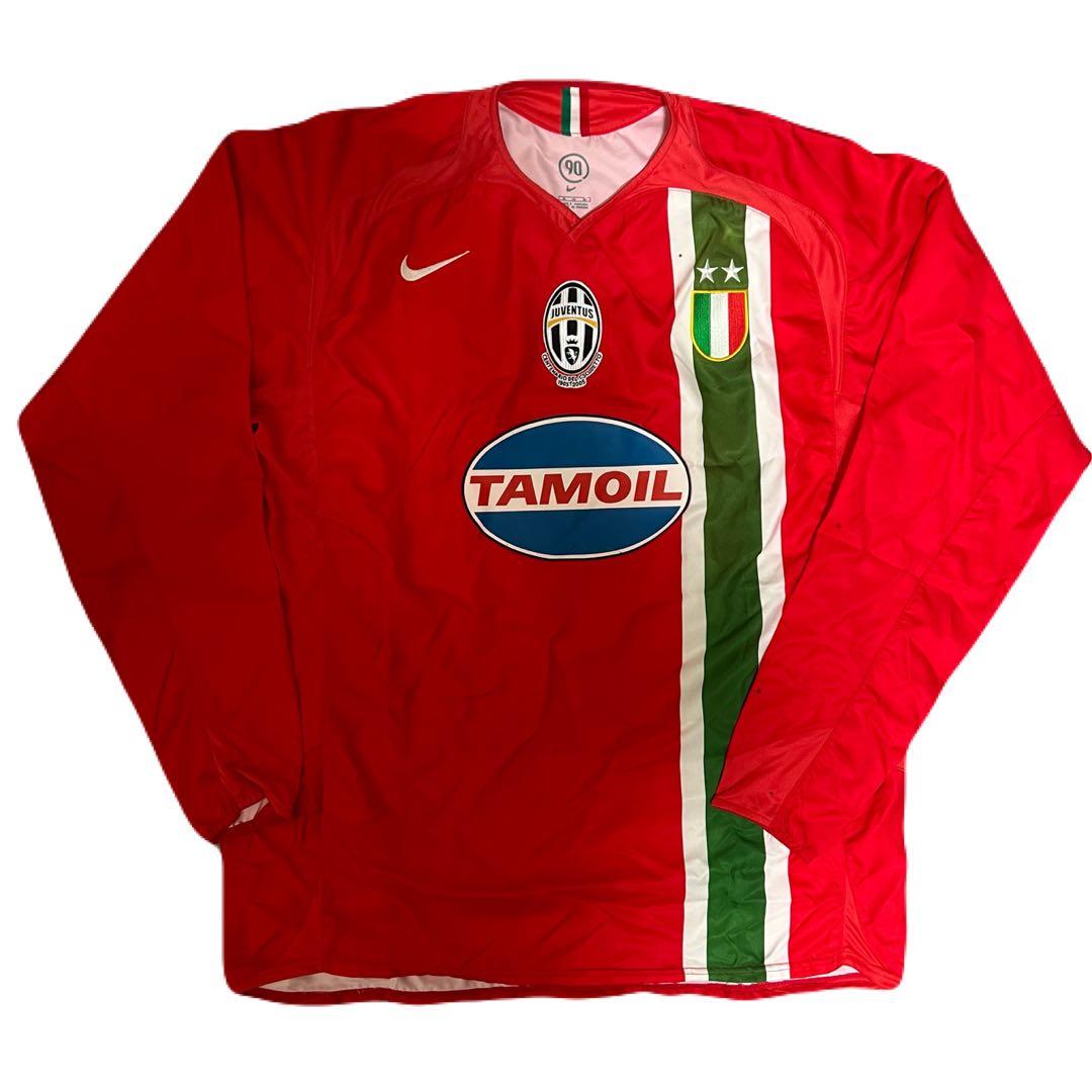 ユヴェントス　長袖　ユニフォーム　total90 XL 05/06 貴重　シャツ