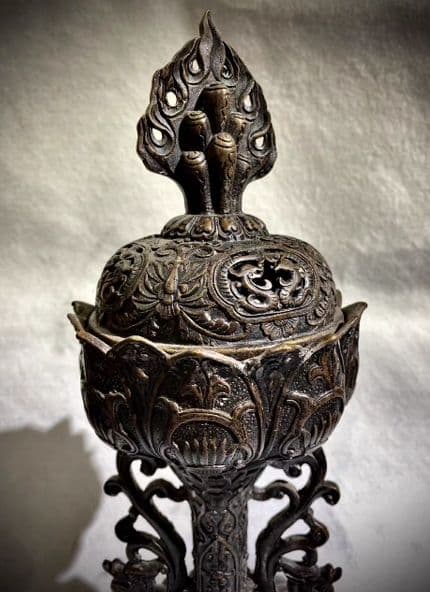 銅器 仏教 八宝 香炉古美術 コレクション品 銅製 工芸品 彫刻装飾品置物