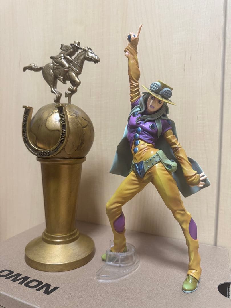 一番くじジョジョの奇妙な冒険　スティールボールラン Ａ賞トロフィー・Ｂ賞ジャイロ