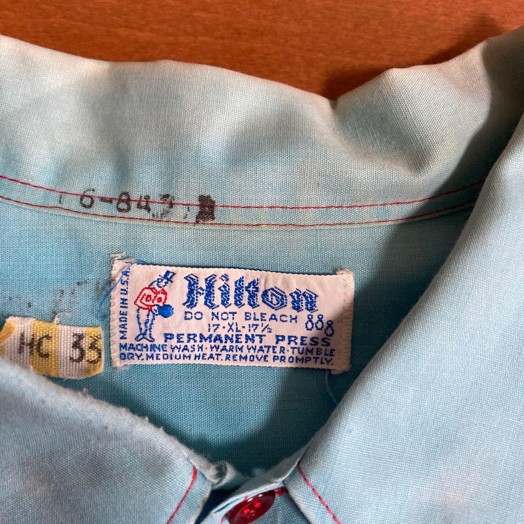 Hilton 70s ボーリングシャツ ヒルトン