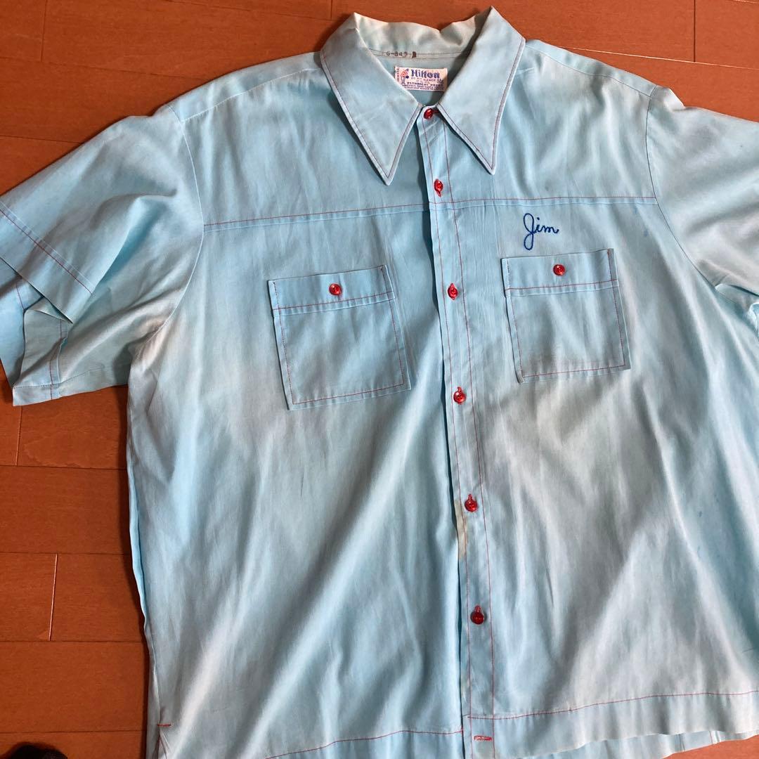 Hilton 70s ボーリングシャツ ヒルトン
