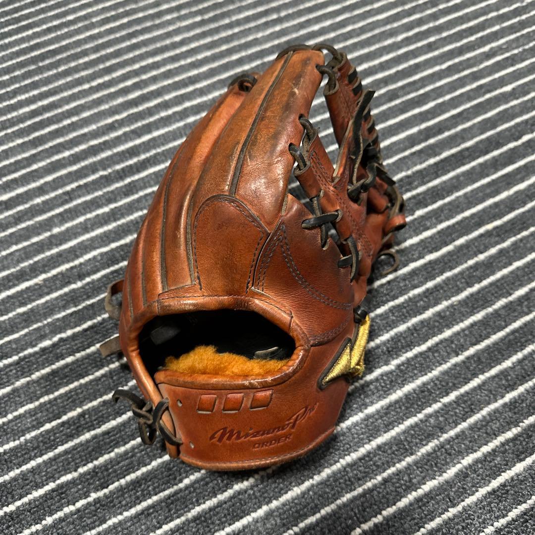 ミズノ 硬式グローブ ブラウン