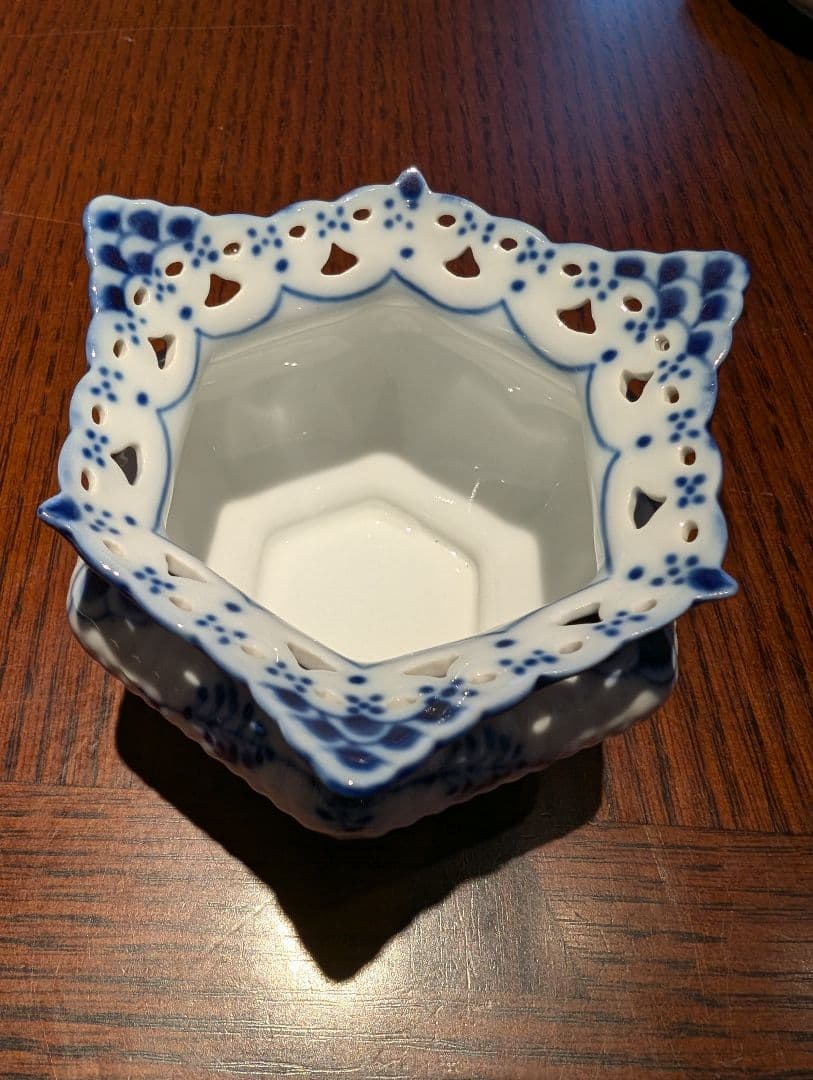 ロイヤルコペンハーゲン ブルーフルーテッド フルレース シュガーボウル