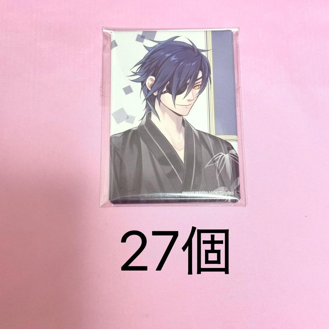 刀剣乱舞 とうらぶ スクエア缶バッジ 軽装 燭台切光忠