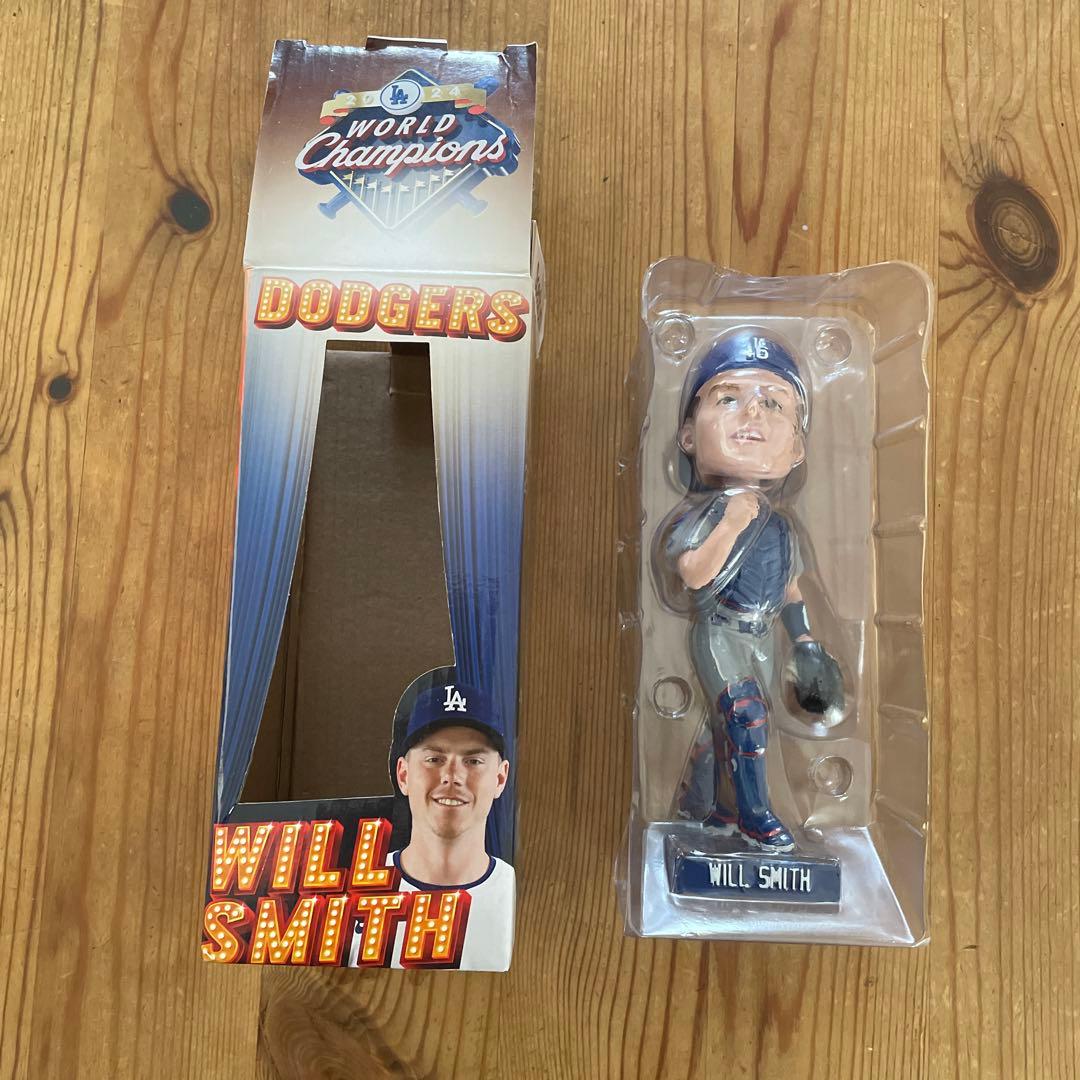 ドジャーズ　ウィルスミス　フィギュア　非売品　WILL SMITH