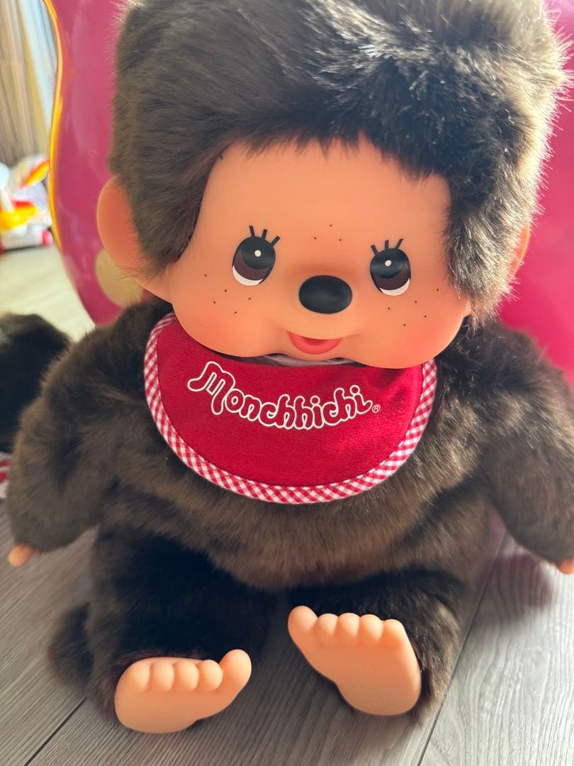 プレミアムスタンダード やわらかモンチッチ ブラウン Lサイズ 男の子女の子ペア