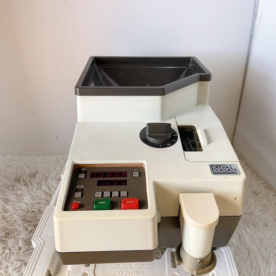 ナカバヤシNCK-1000硬貨計算機/メダルカウンター 計数機【動作品】