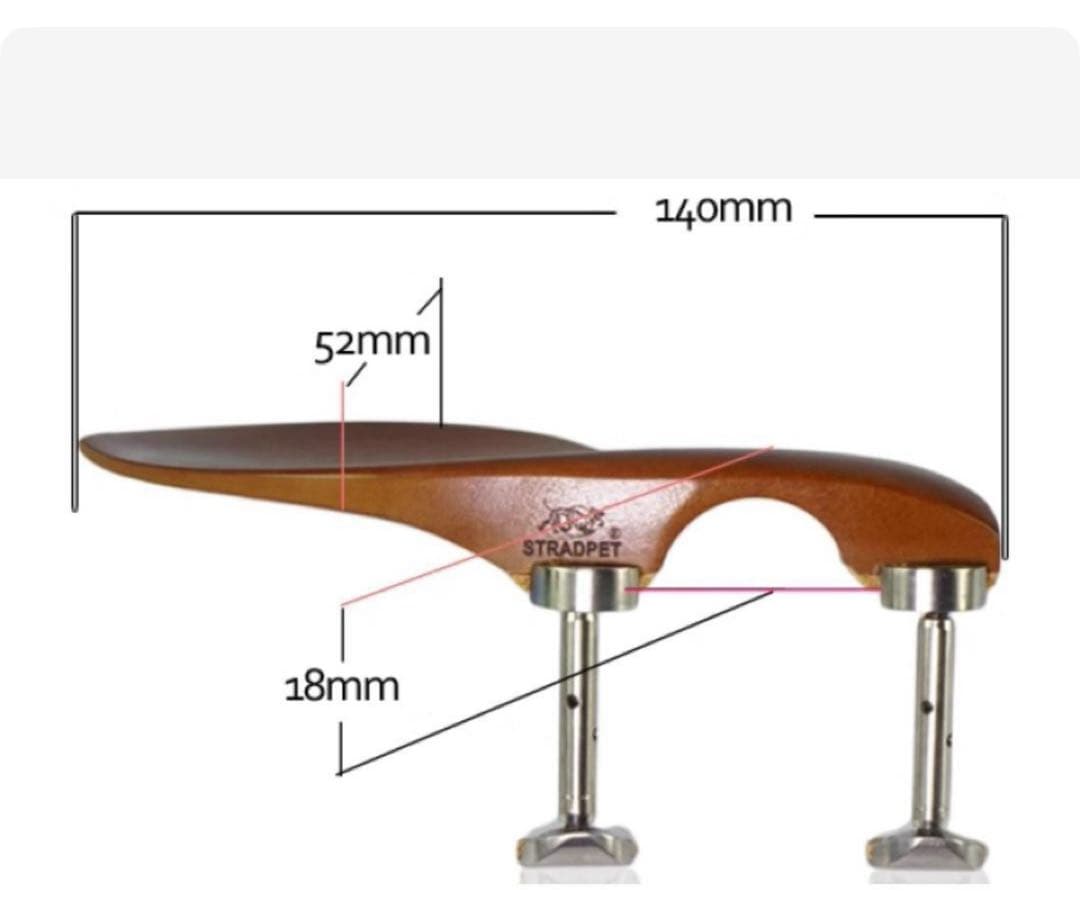 高精度軽量バイオリン4/4顎当グァルネリ型チタニウム　値引き相談可