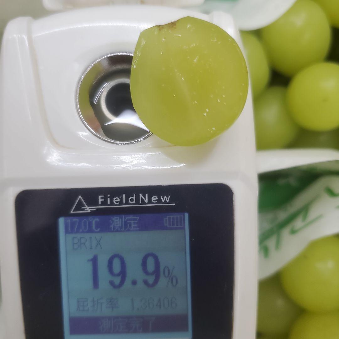 3️⃣ 山梨県産 シャインマスカット ９房入り 箱込み5.3キロ