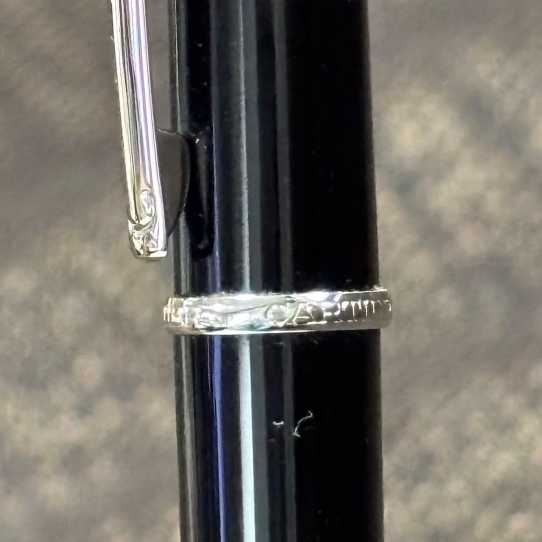 Cartier カルティエ　ミニ　ディアボロ　ドゥ　ポールペン　プラチナ