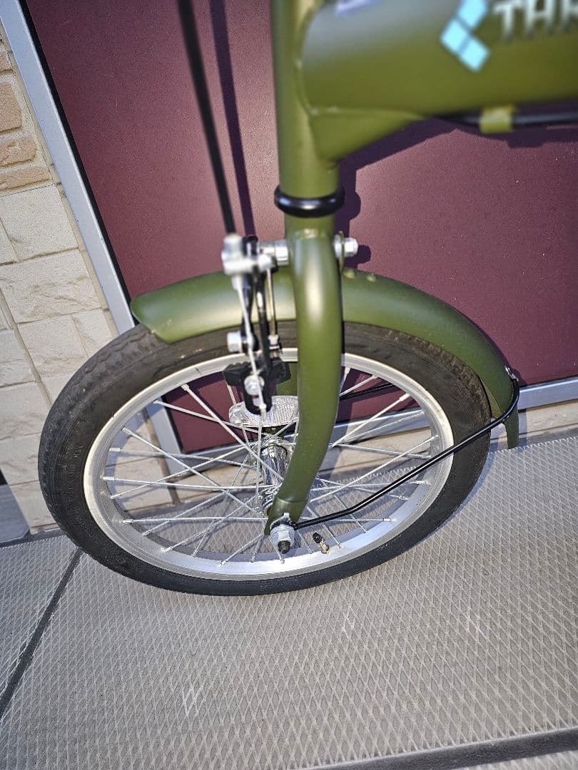 AIJYU 16インチ折りたたみ自転車 SK-16 黒 軽量 コンパクト