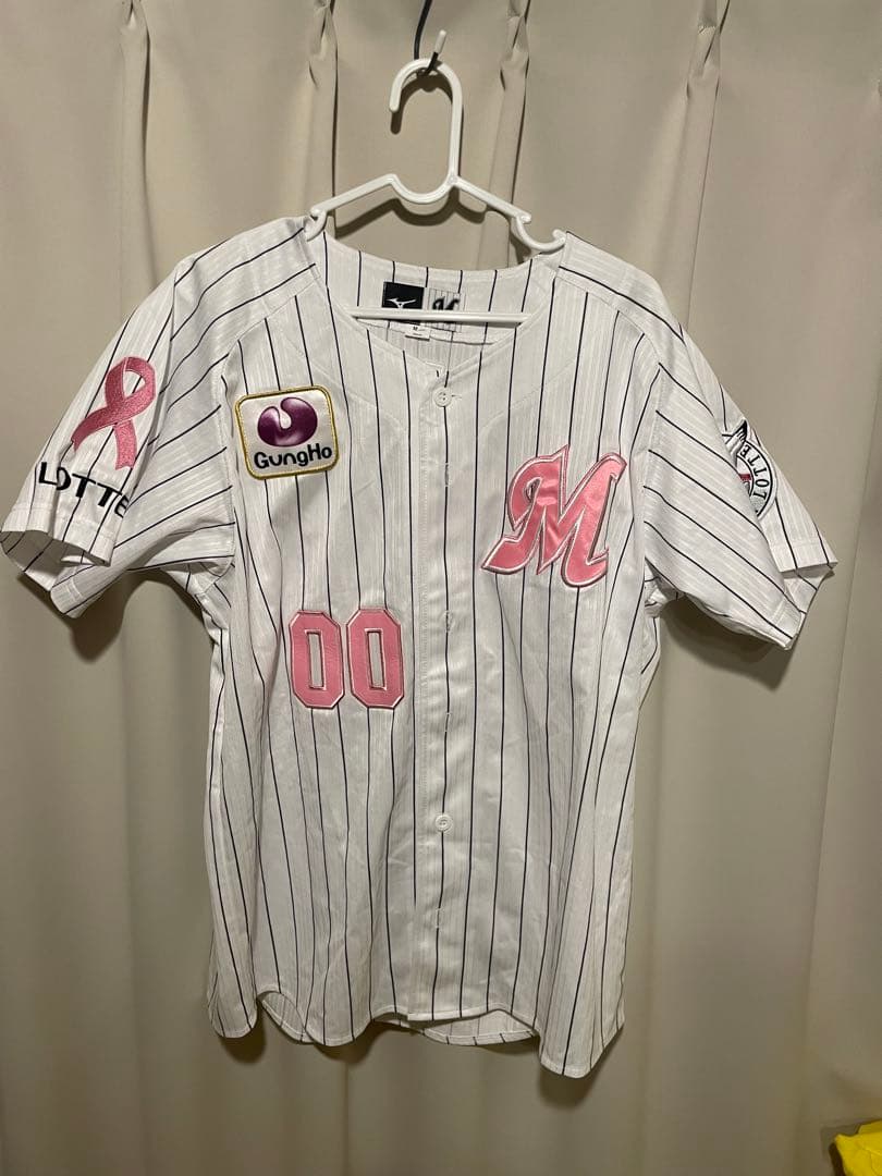 鳥谷敬　ピンクユニフォーム　Mサイズ　千葉ロッテマリーンズ