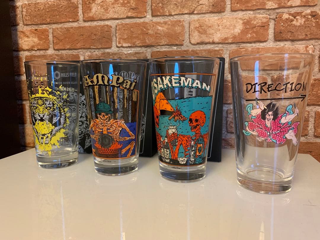 伊豆のぬし釣りヒルズフィールド　パイントグラス　青森ディレクションセット