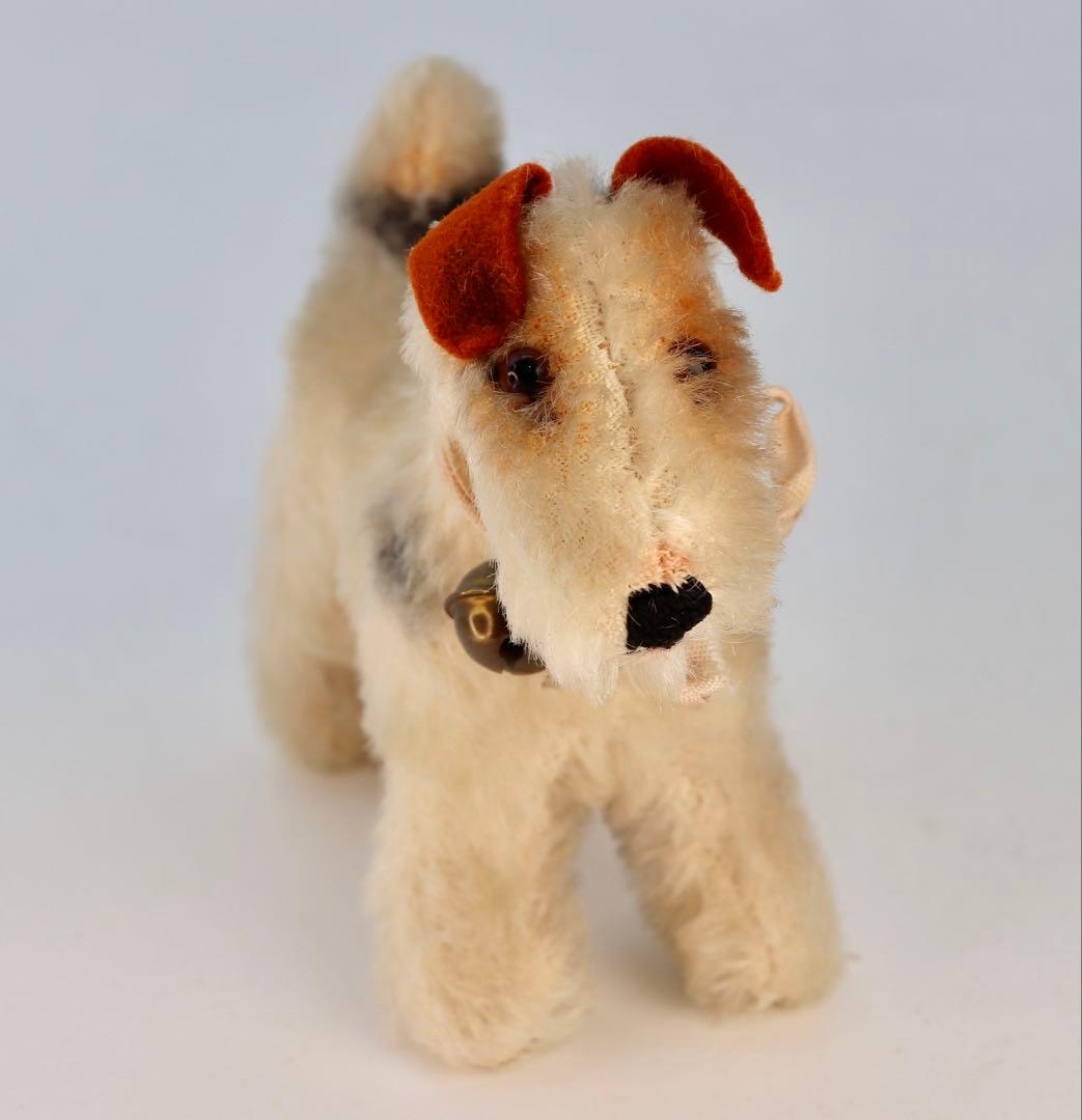 1954 FoxyTerrier シュタイフ・ビンテージ品 10cm ボタン無し