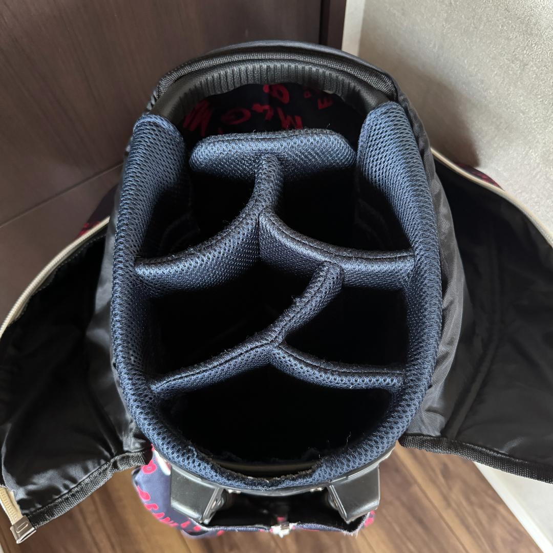 【中古】PEARLY GATES パーリーゲイツ キャディバッグ ネイビー