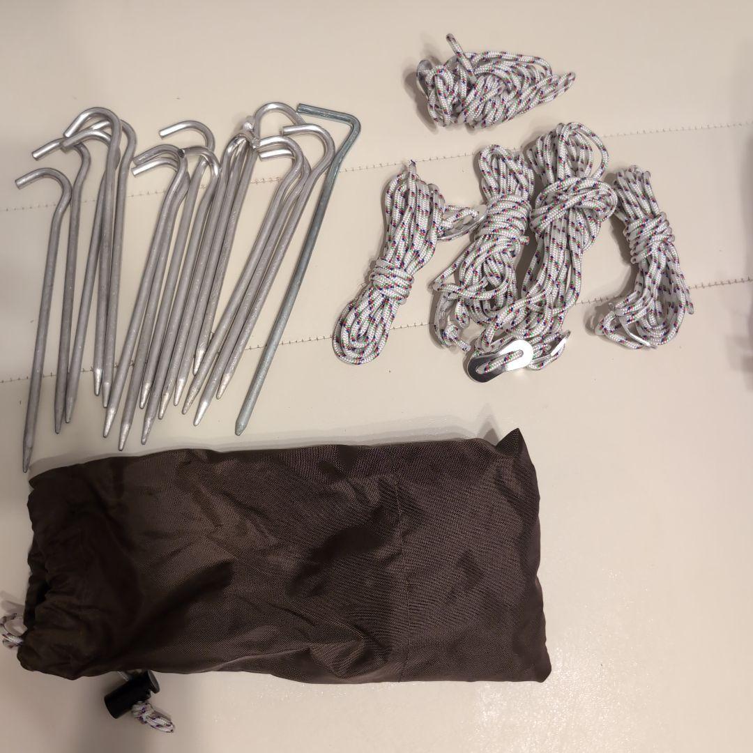  peak アメニティドームS 3点セット+DODタープポール