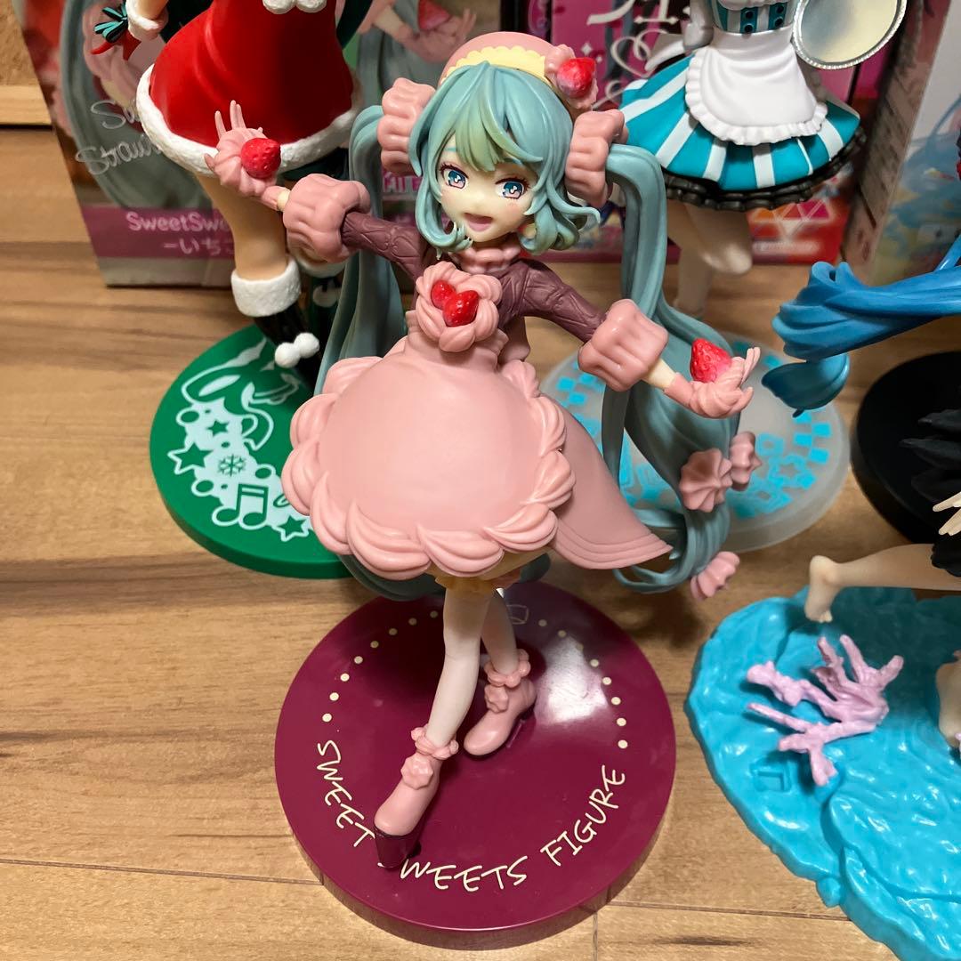 初音ミク　フィギュア　箱付き　まとめ　セット　9個セット