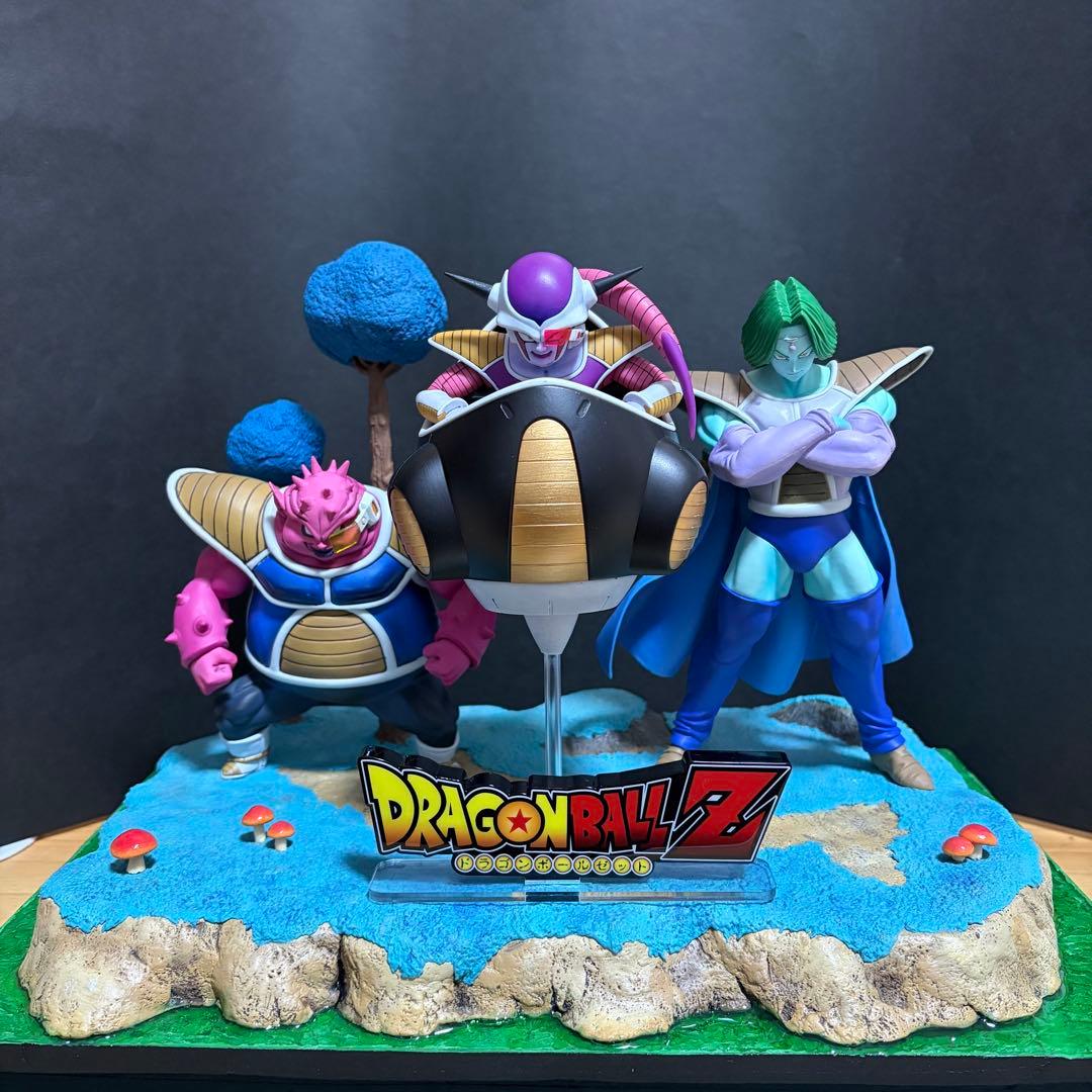 ドラゴンボール ジオラマ リペイント 自作 ナメック星 フィギュア