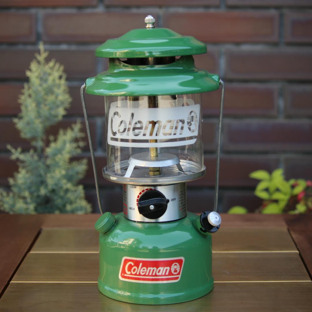 コールマン ランタン 285DX　1997（平成9）年3月　カエルカラー　超美品