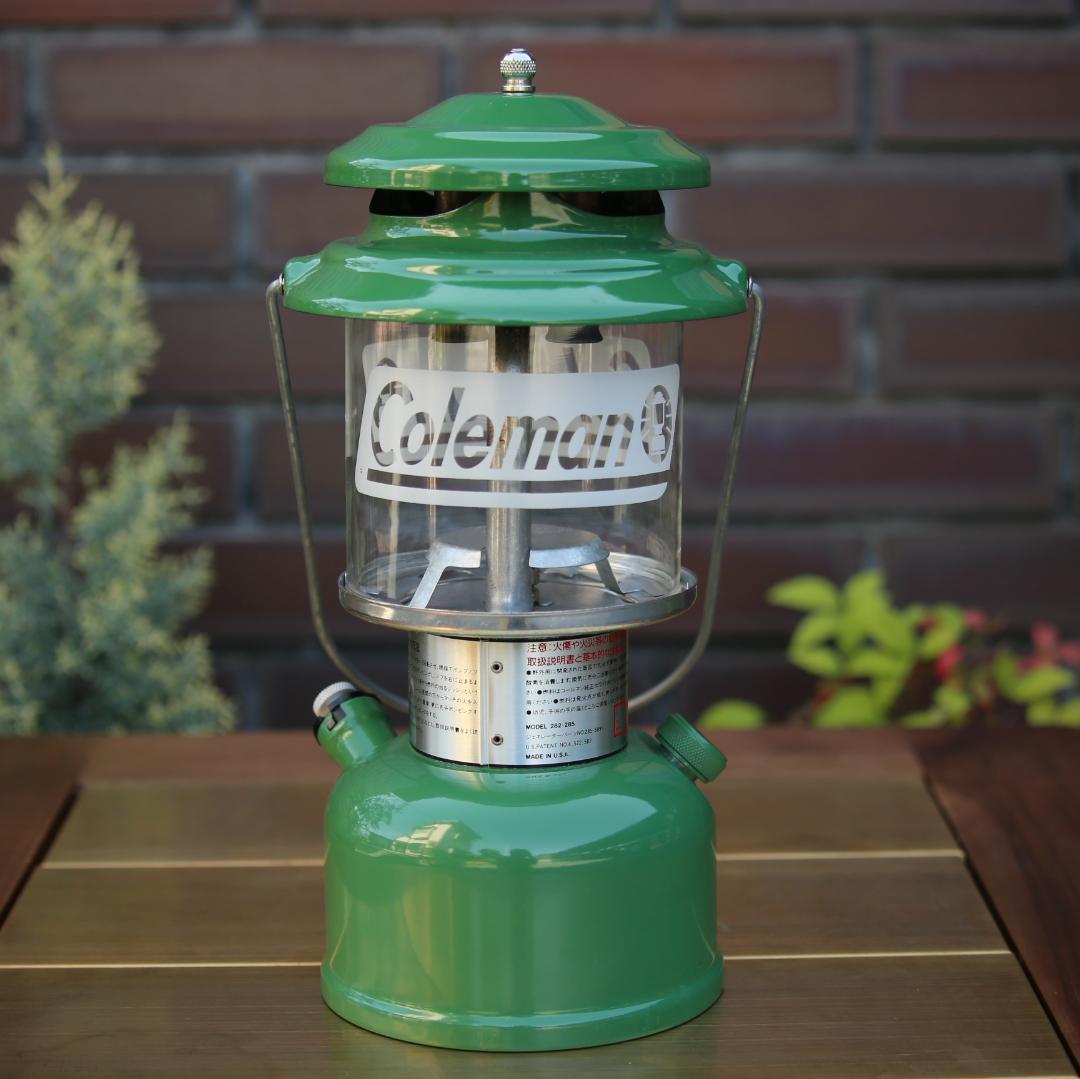 コールマン ランタン 285DX　1997（平成9）年3月　カエルカラー　超美品