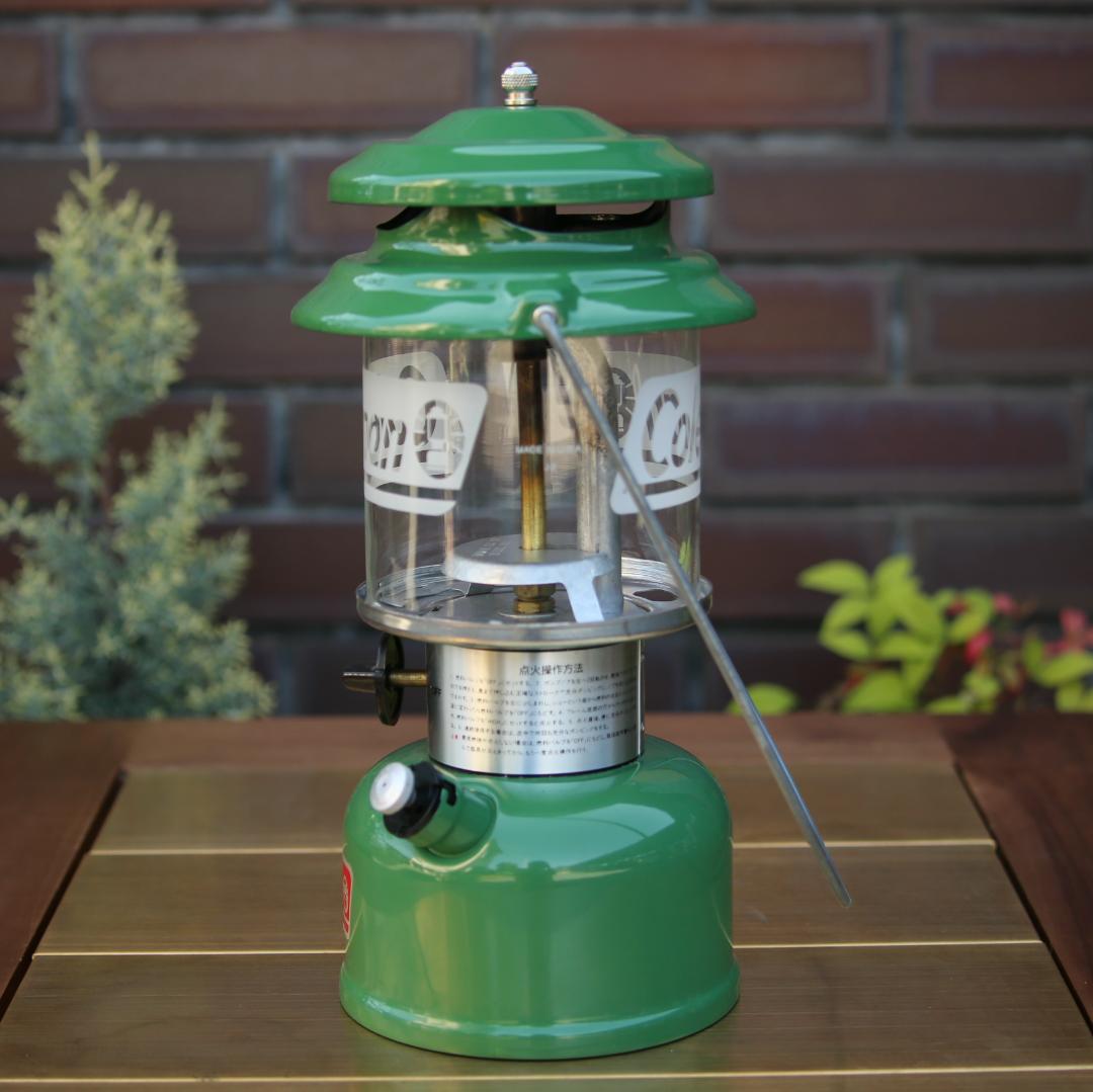 コールマン ランタン 285DX　1997（平成9）年3月　カエルカラー　超美品