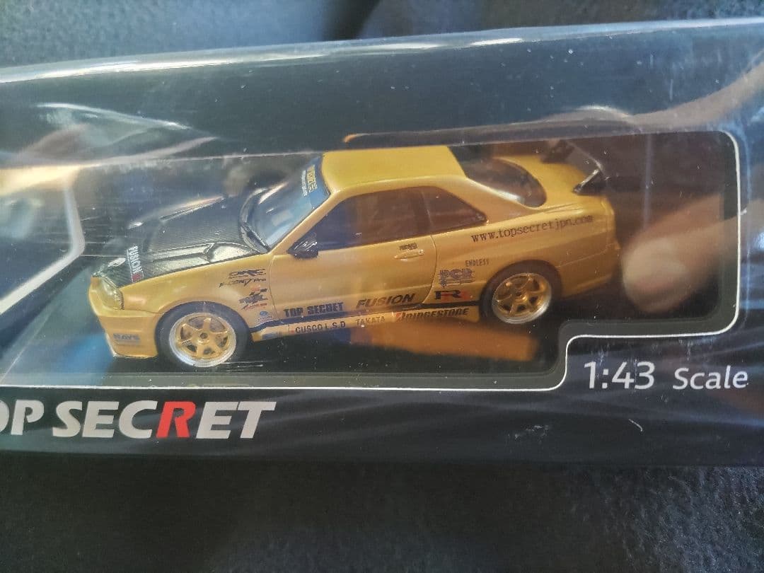オートサロン2026 数量限定　TOP SECRET R34　1/43　1台