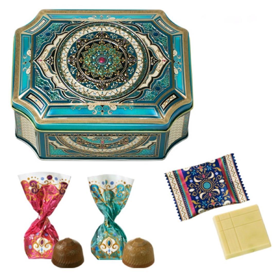 新品未開封 メリーチョコレート ジャミーラ 2026 バレンタイン お菓子缶