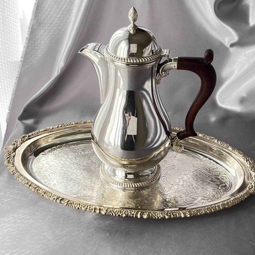 【Barker Ellis】 ビクトリアンのジャグ【シルバープレート】