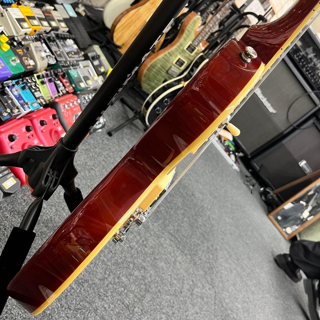 【11426】 Blitz leopard レスポールタイプ バリ杢