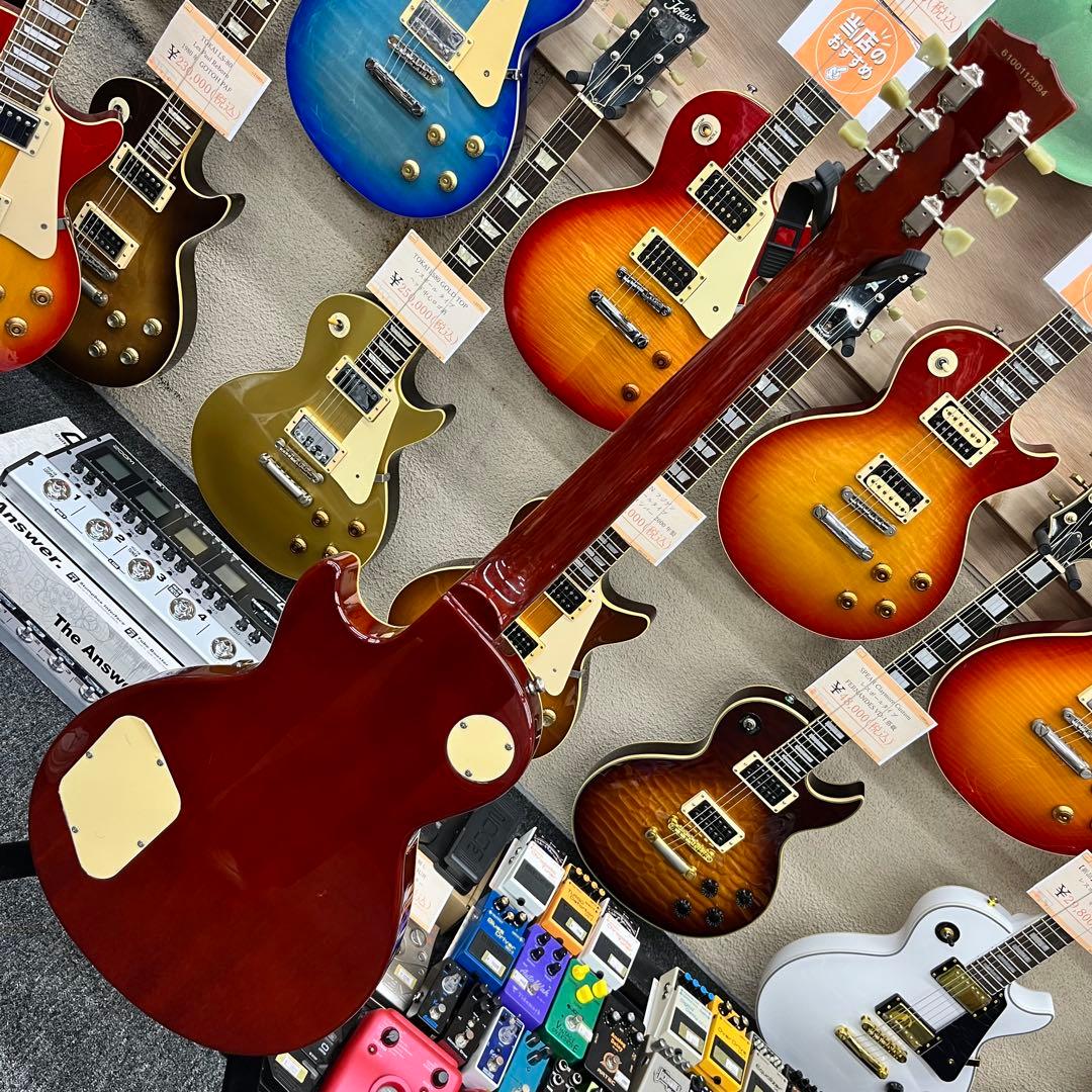 【11426】 Blitz leopard レスポールタイプ バリ杢