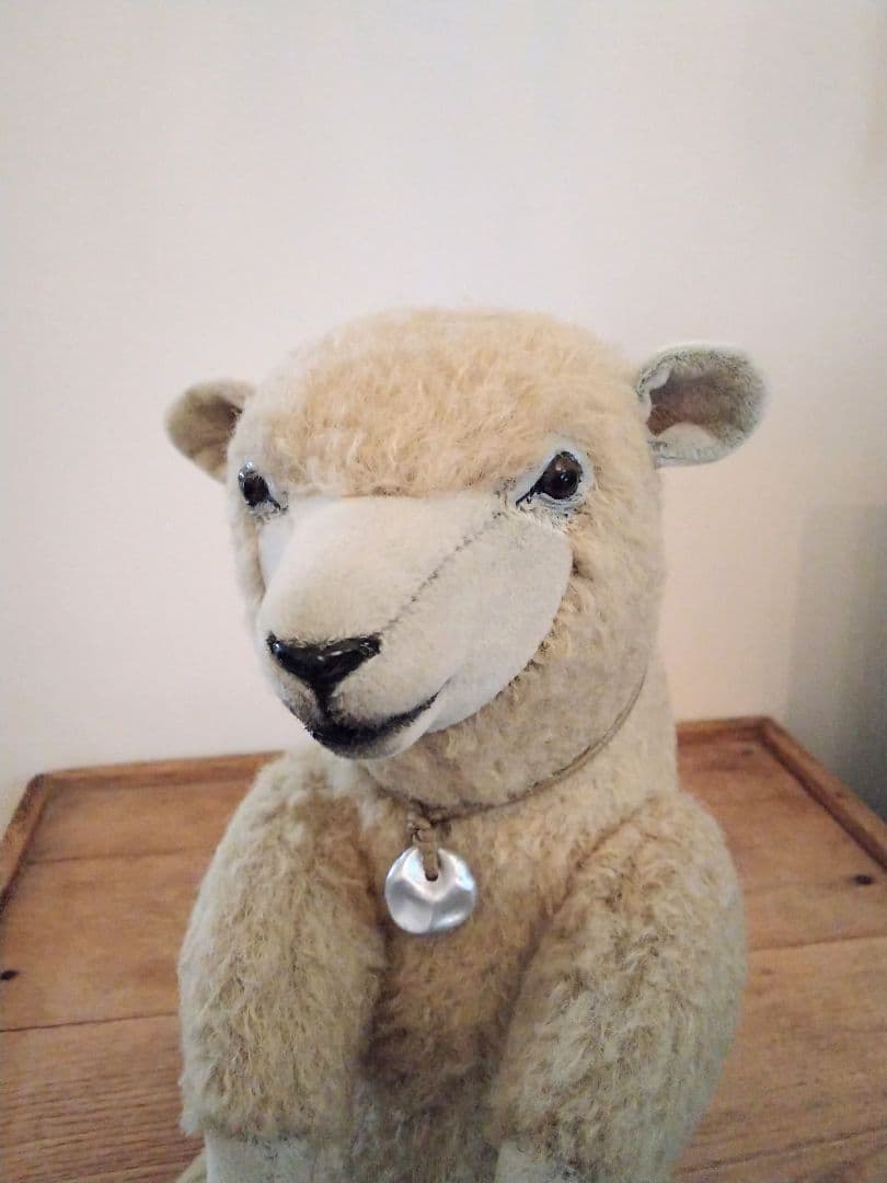 テディベア 作家　アーティストベア　ヒツジ　plum's 梅津恭子さん