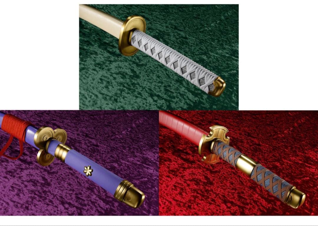 PROPLICA ロロノア・ゾロ 三刀流セット（和道一文字、三代鬼徹、閻魔）