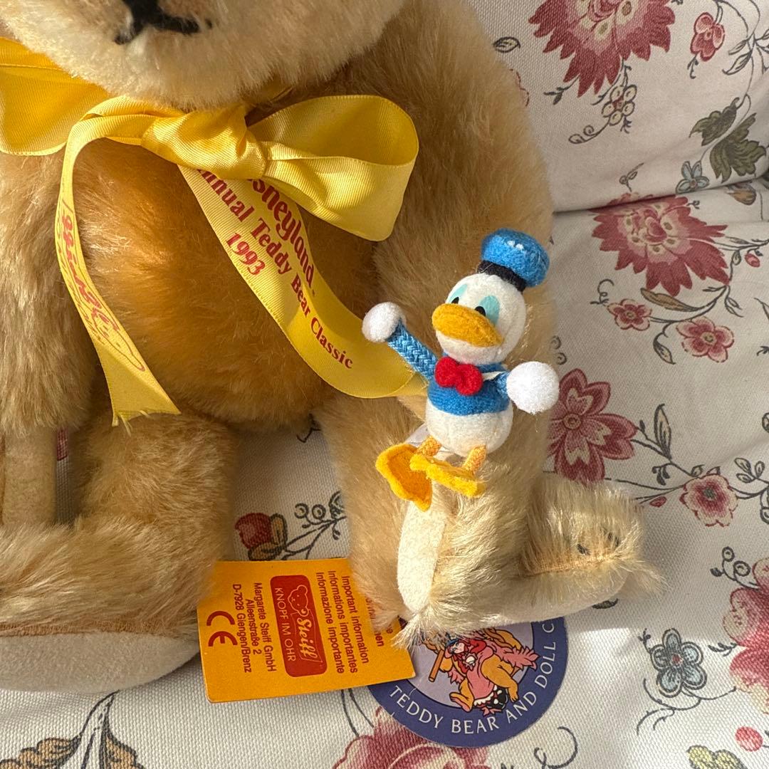 シュタイフ⭐︎ディズニーランド1993年限定ベア
