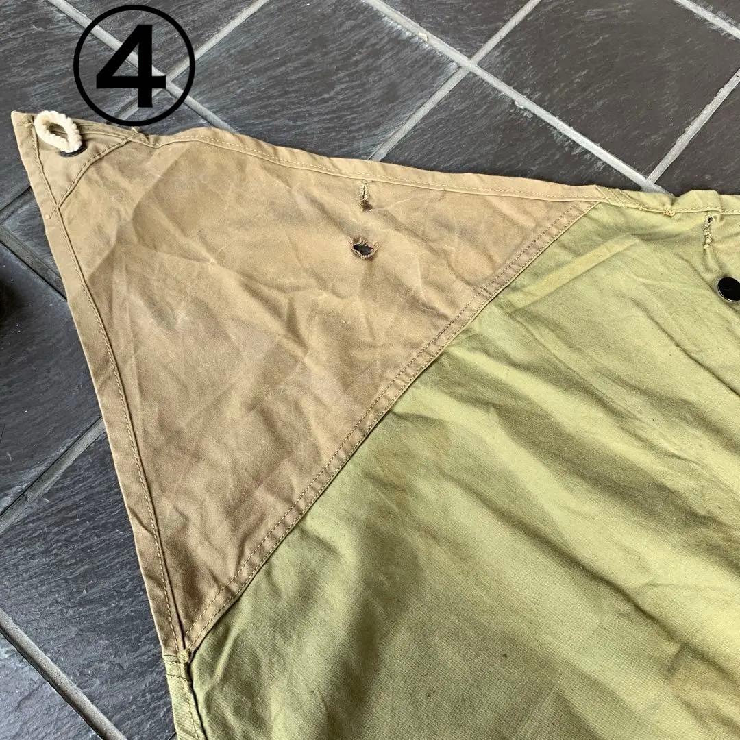 【超絶激レア軍幕】USパップ シェルターハーフ4枚セット 初期モデル 大戦期