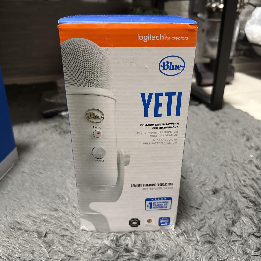 ロジクール Blue Yeti BM400W USBコンデンサーマイク ホワイト