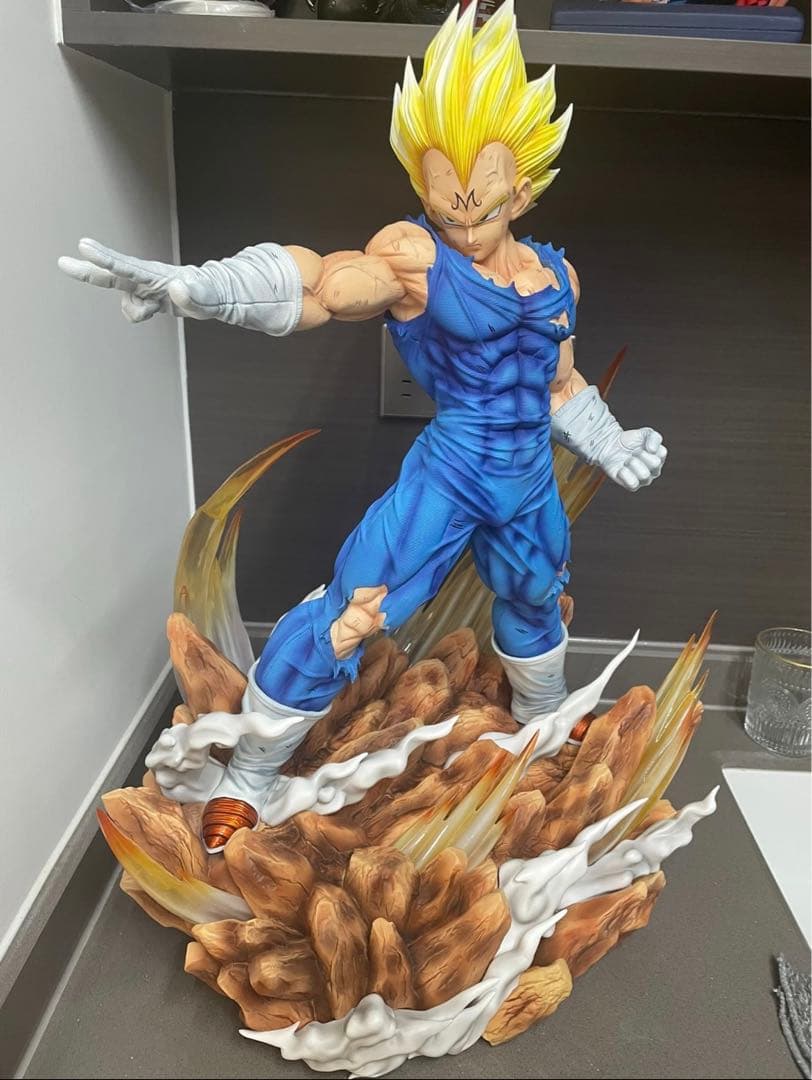 ドラゴンボール 1／4スケール ベジータ フィギュア ガレージキット