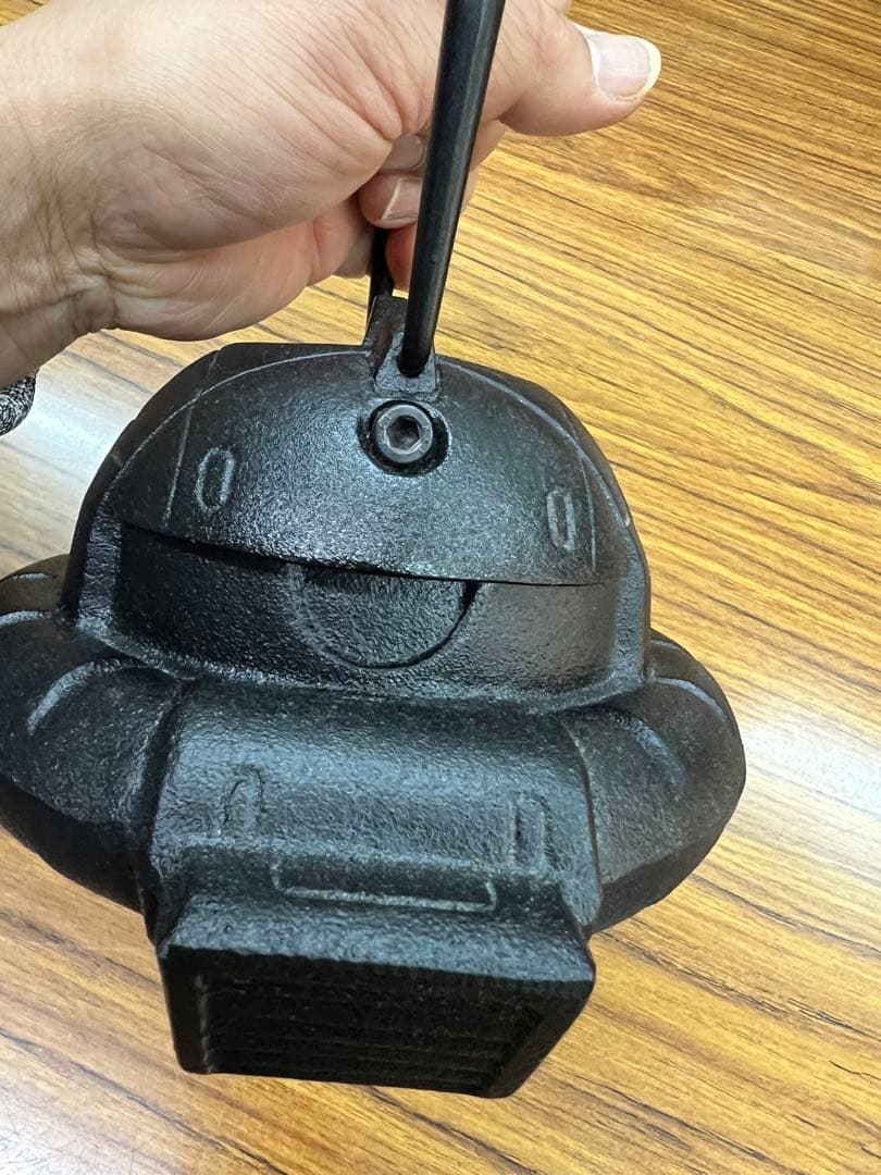 鉄瓶ZAKU 人気商品　希少　南部鉄器 ➕「雨ニモマケズ」の鉄瓶敷　南部鉄器