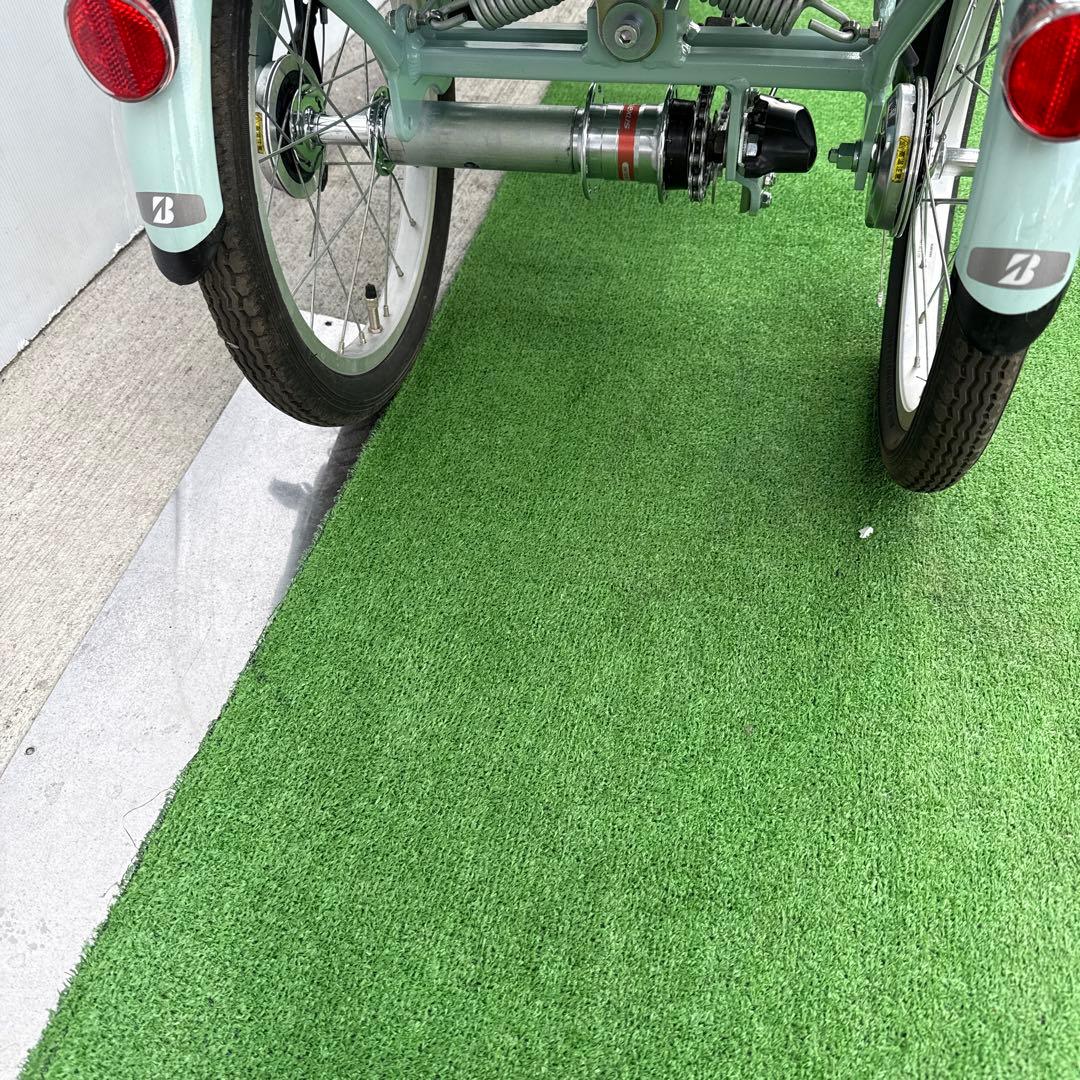 ブリヂストン三輪車 電動アシスト三輪自転車 新型 ラクットワゴン 引き取り限定