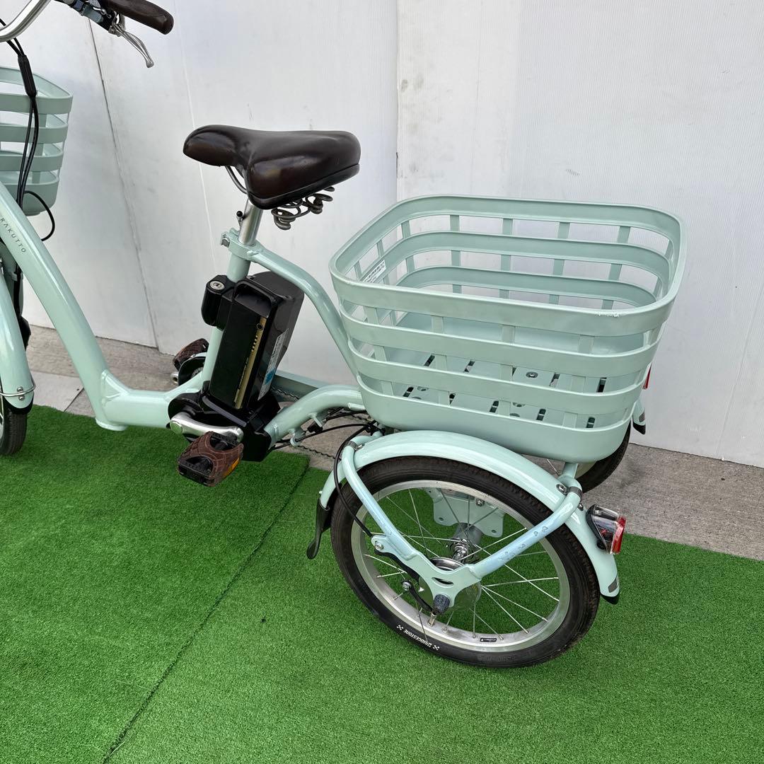 ブリヂストン三輪車 電動アシスト三輪自転車 新型 ラクットワゴン 引き取り限定