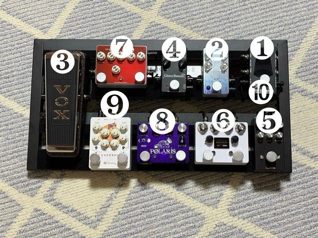 エフェクターボード　エフェクターセット