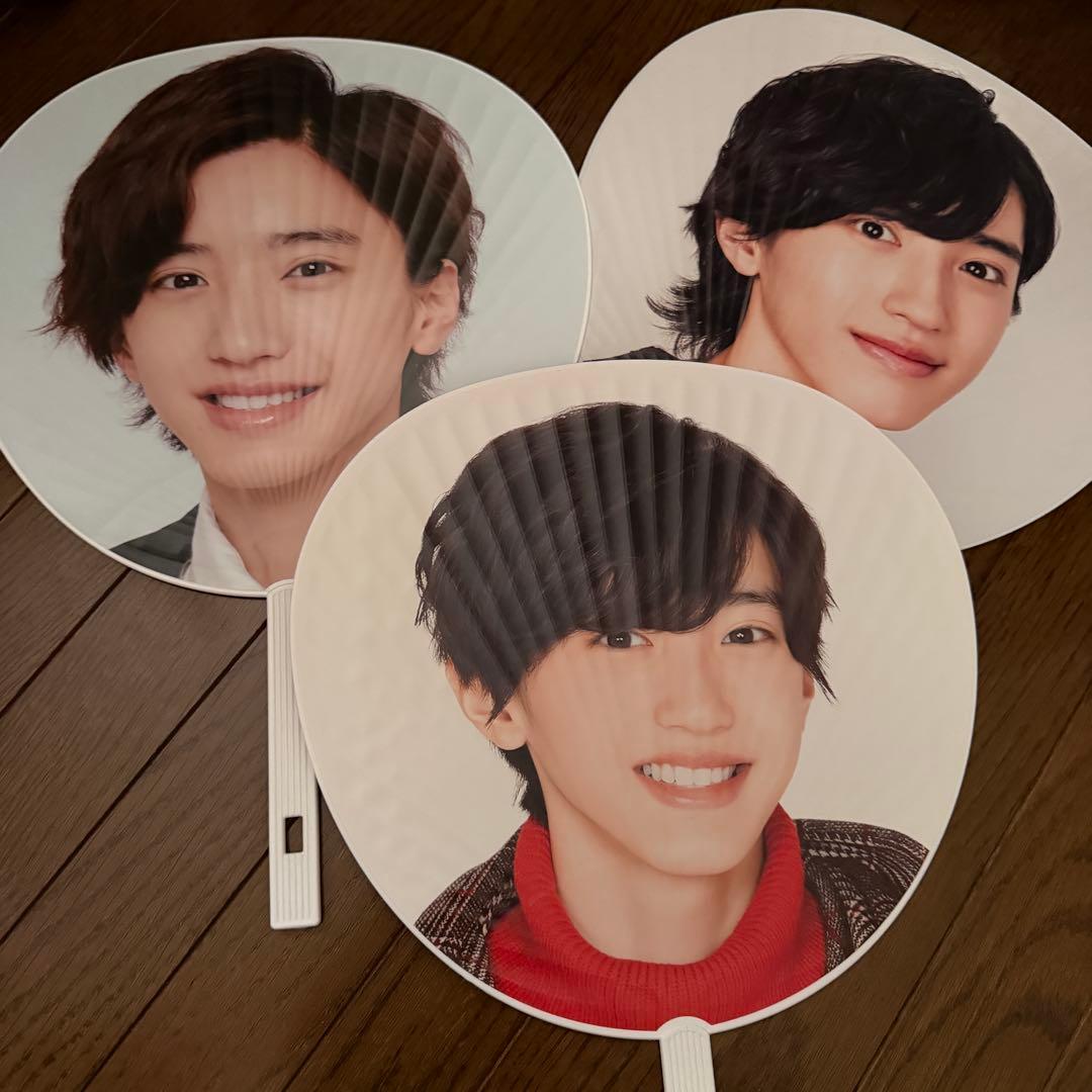 なにわ男子 道枝駿佑 うちわ