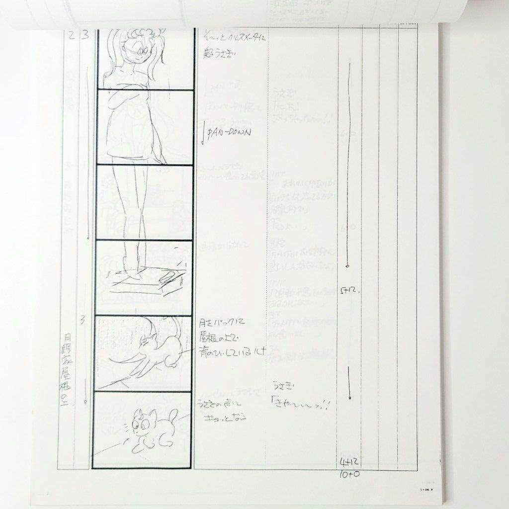 美少女戦士セーラームーン　絵コンテ 第4話 うさぎが教えます！スリムになる法