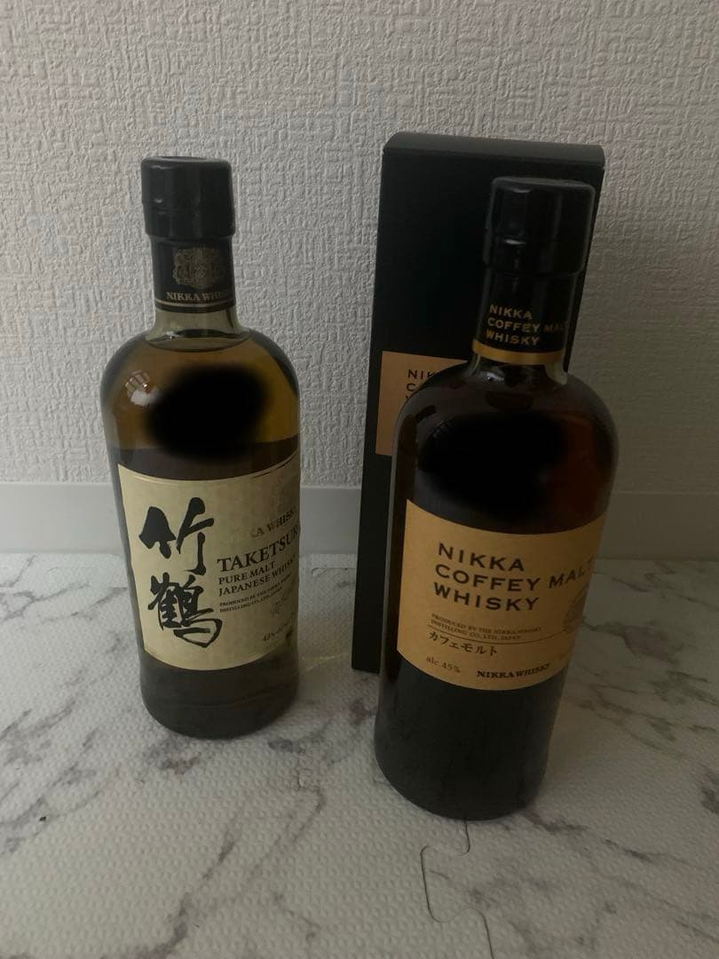 NIKKA ニッカウイスキー　竹鶴NA&カフェモルト　2本セット　未開封