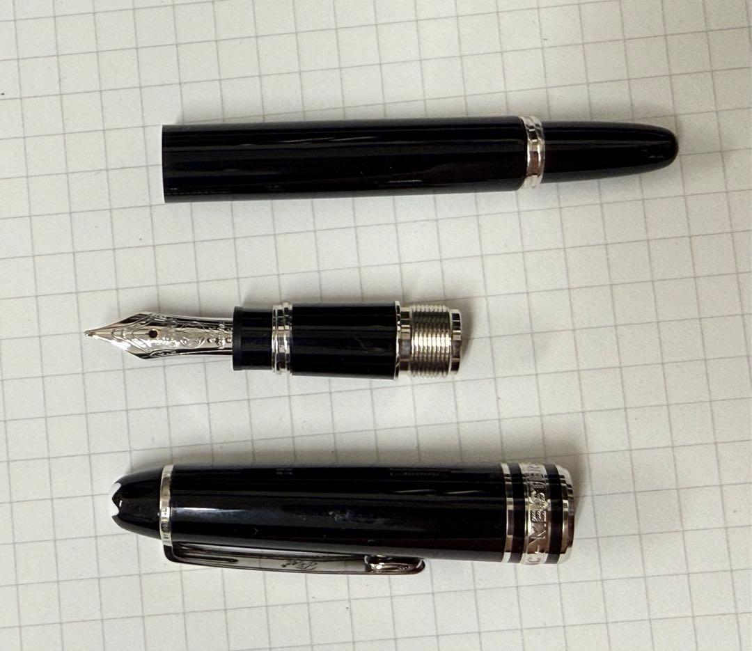 モンブラン　モーツァルト　プラチナライン　3本セット(ケース付き) 実用品
